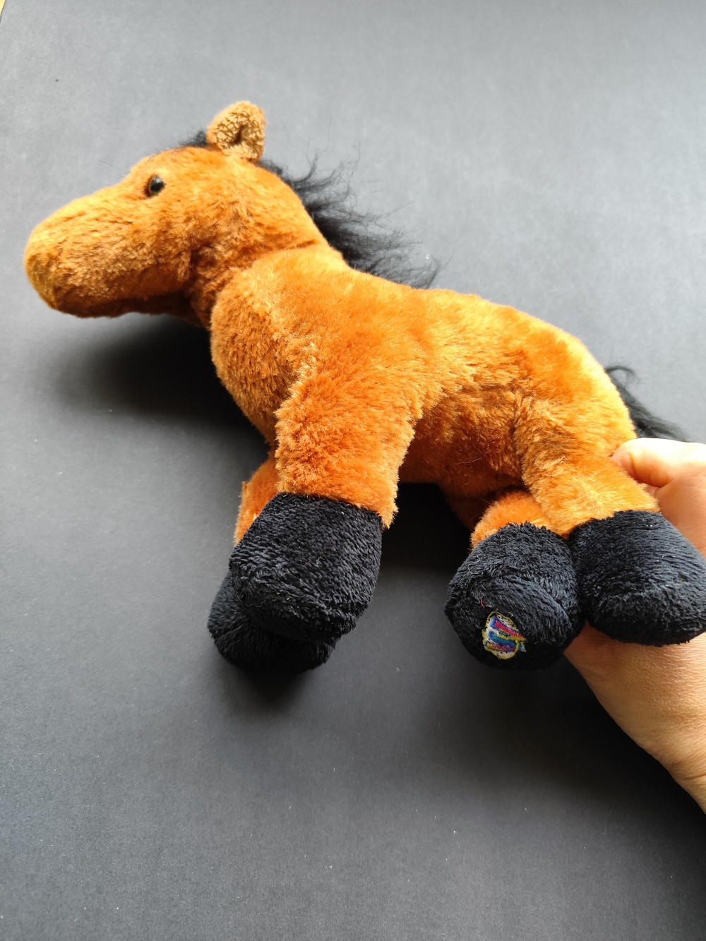 4/$50⭐️Ganz Webkinz Horse Pony Brown Arabian Plush Stuffed Animal Toy 9"